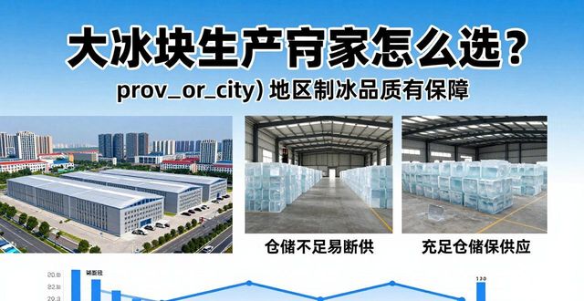 大冰块生产厂家怎么选？昆山地区制冰品质有保障