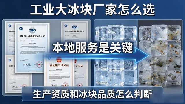 工业大冰块厂家怎么选？昆山本地服务是关键