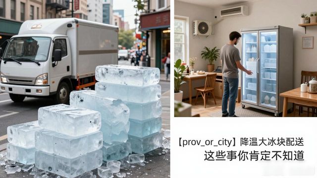 昆山降温大冰块配送 这些事你肯定不知道