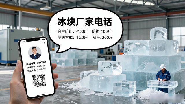 昆山降温大冰块厂电话怎么找？看完这篇就懂了