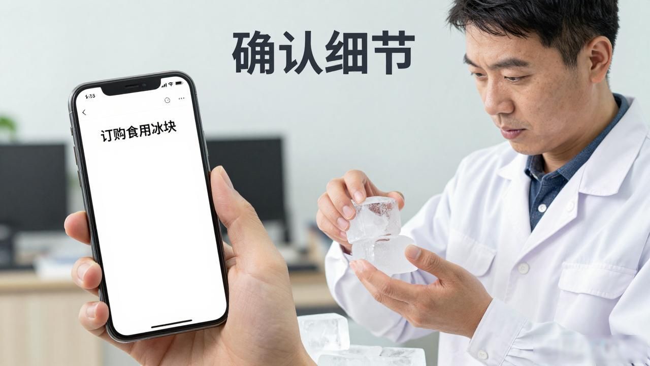 昆山食用冰块订购电话怎么找 这些细节值得留意