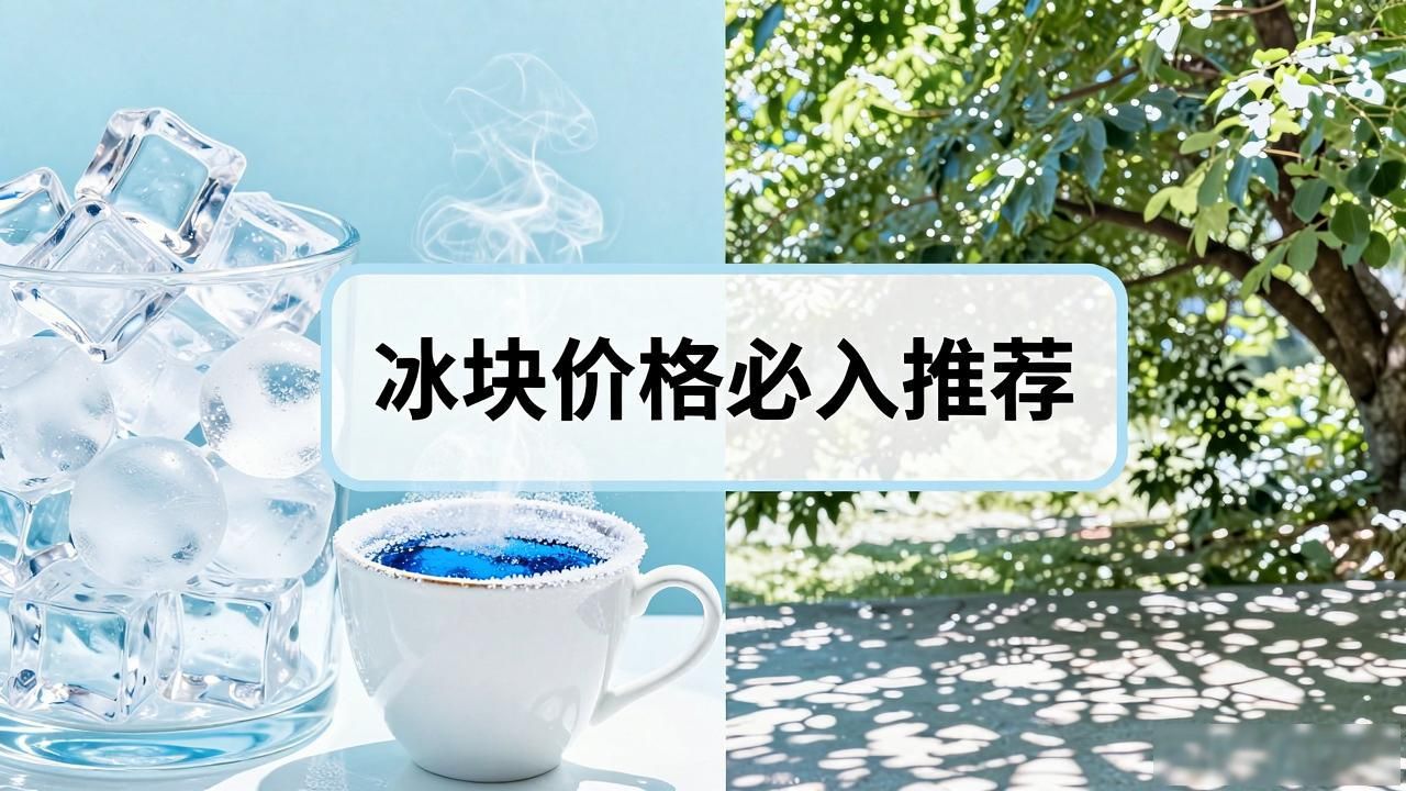 昆山冰块价格必入推荐——我的夏日降温宝藏清单