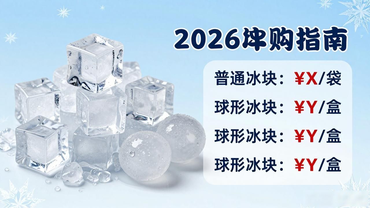 2026昆山食用冰块市场价格与选购指南