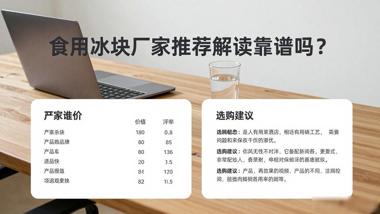 昆山食用冰块厂家推荐解读靠谱吗？