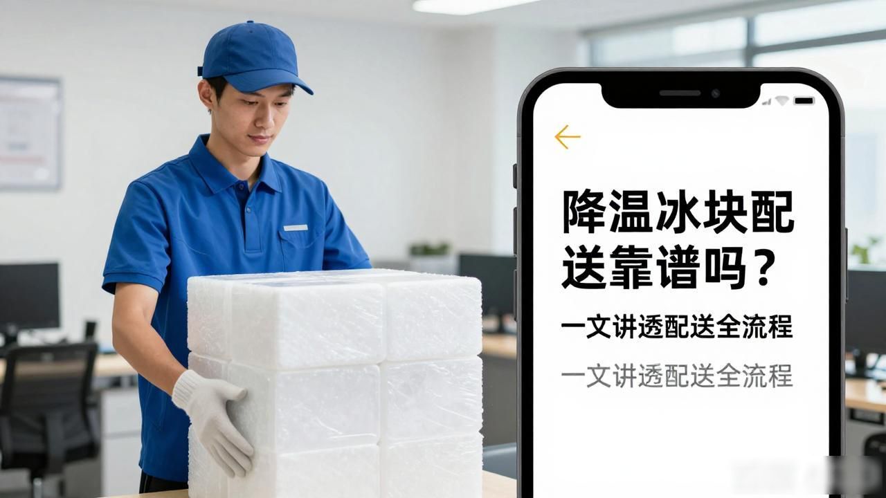 昆山降温冰块配送靠谱吗？一文讲透配送全流程