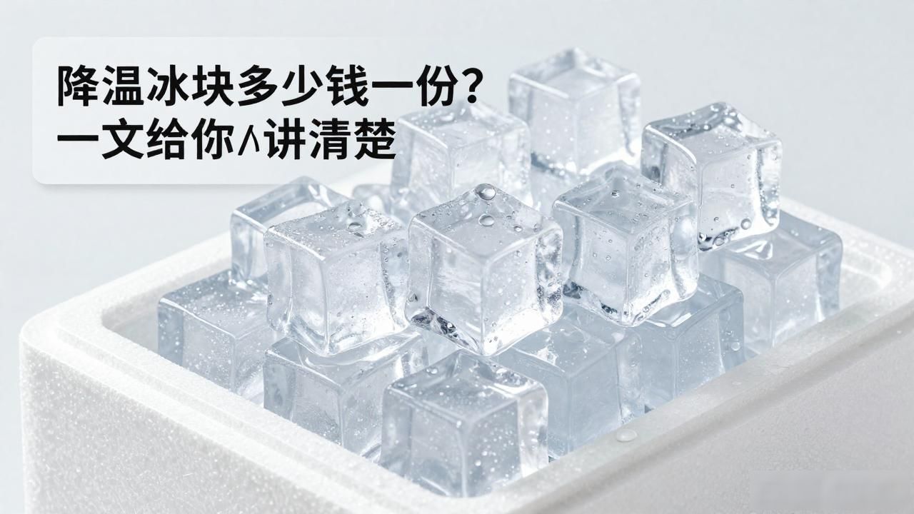 昆山降温冰块多少钱一份？一文给你讲清楚
