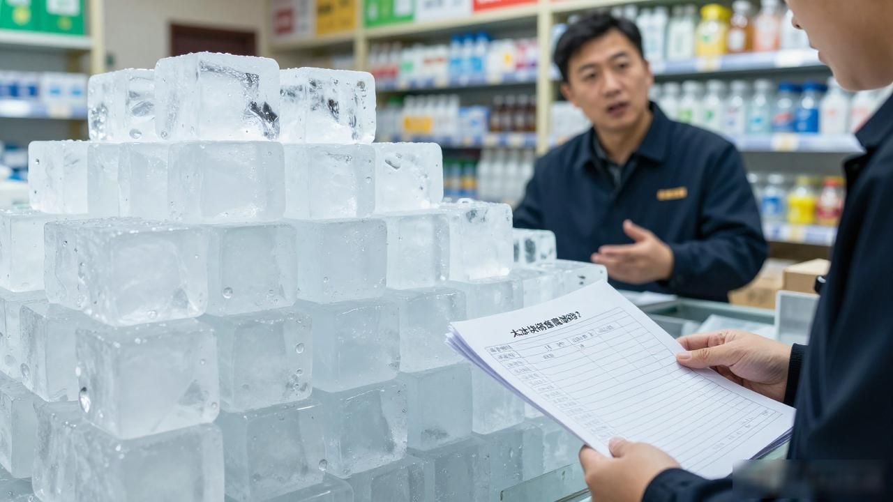 昆山大冰块销售靠谱吗？