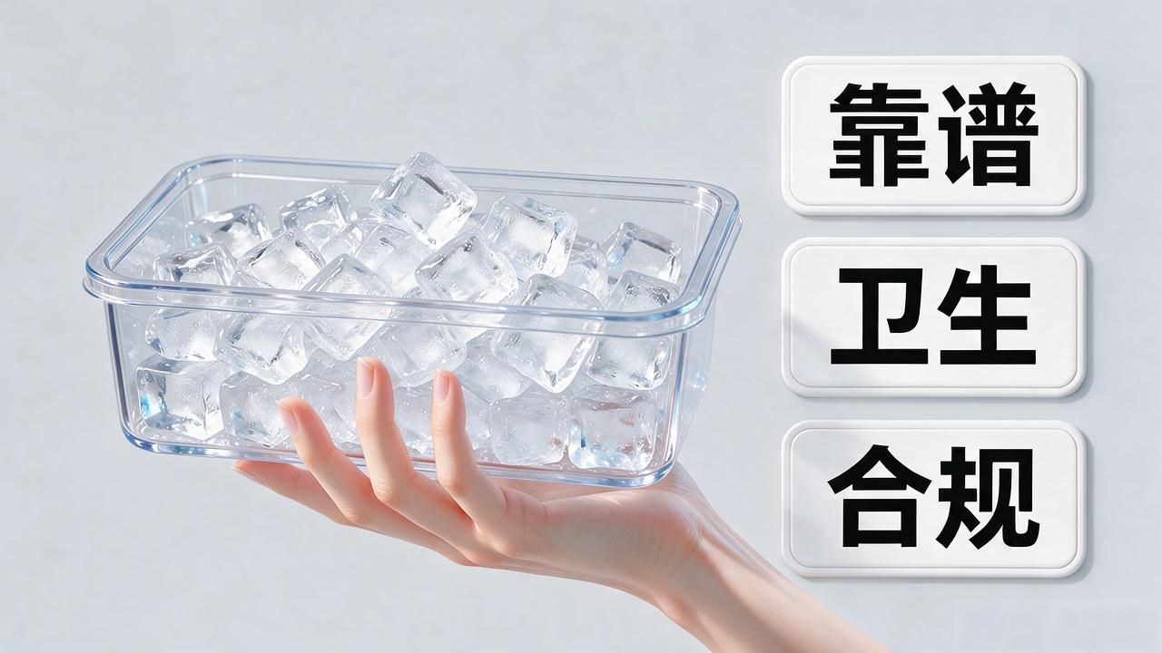 昆山食用冰块公司靠谱吗？挑厂就盯这3个硬指标