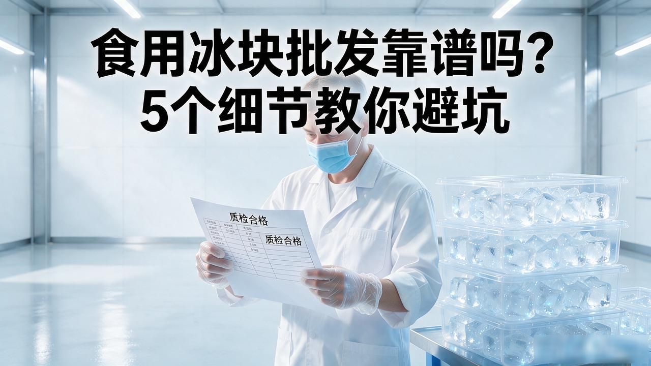 昆山食用冰块批发靠谱吗？5个细节教你避坑