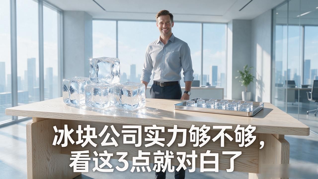 昆山冰块公司实力够不够，看这3点就明白了