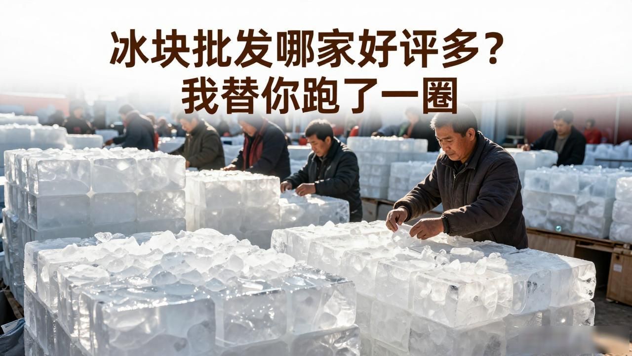 昆山冰块批发哪家好评多？我替你跑了一圈