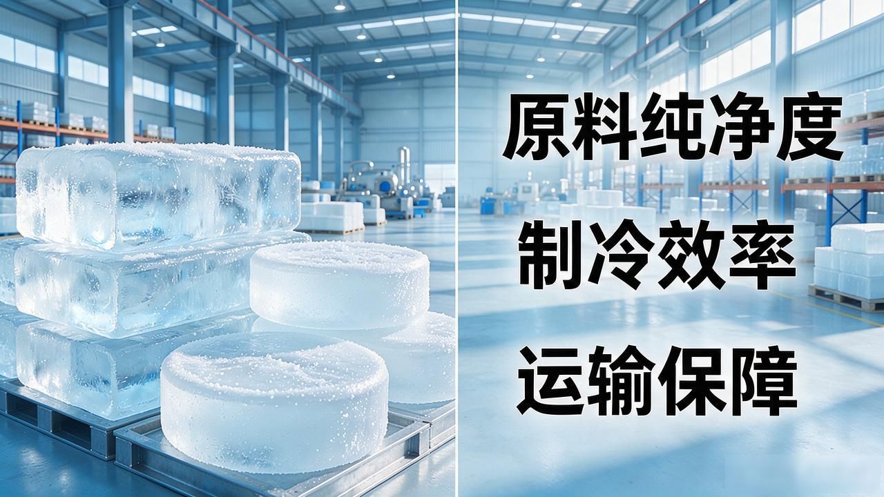 昆山大冰块厂家怎么挑？3个硬指标帮你避雷